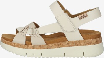 PIKOLINOS Strap Sandals in Beige