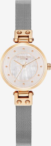 Victoria Hyde Analog Watch in Silver: front
