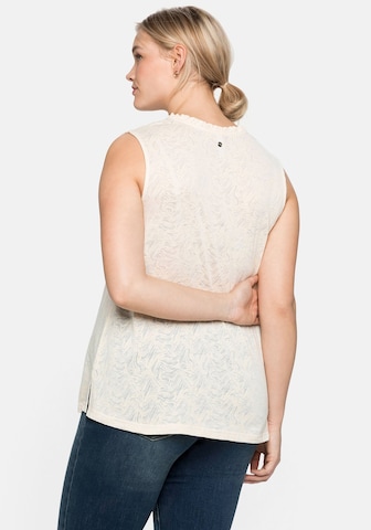 SHEEGO - Top en beige