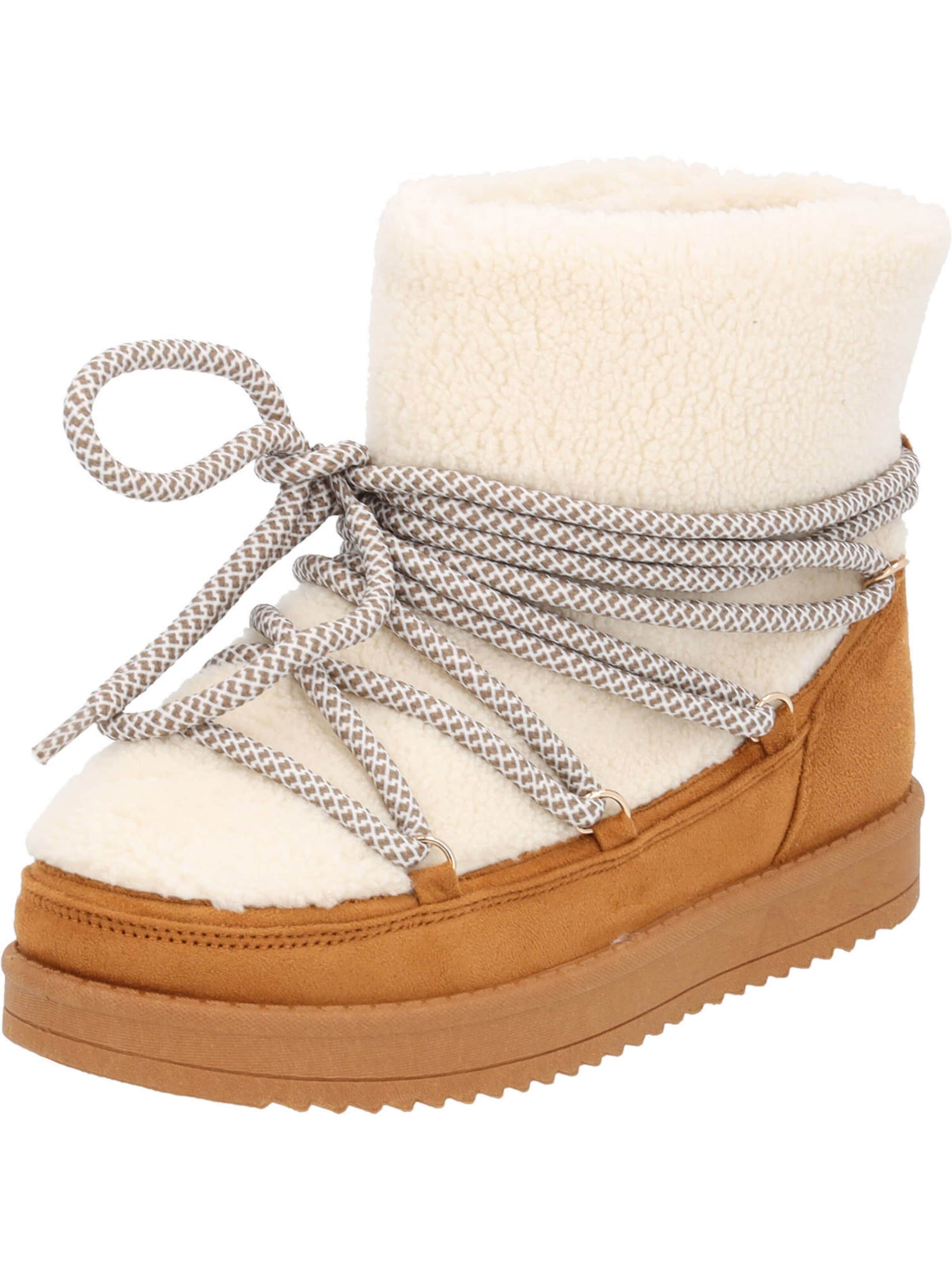 Palado Snow boots 'Tigrias' in Beige: front