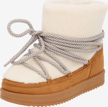 Palado Snow Boots 'Tigrias' in Beige: front