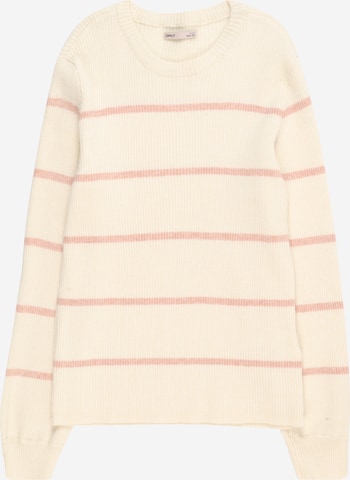 KIDS ONLY Sweater 'Katia-Fia' in Beige: front