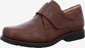 Anatomic Lace-Up Shoes in Brown: front