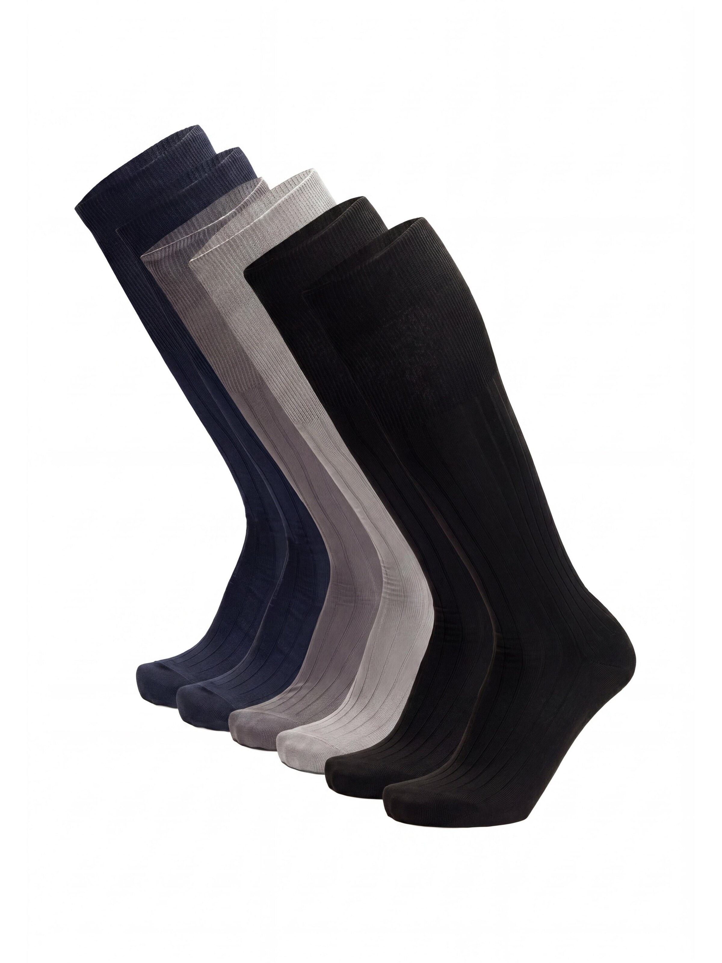 Ciocca Knee High Socks in Mixed colors: front