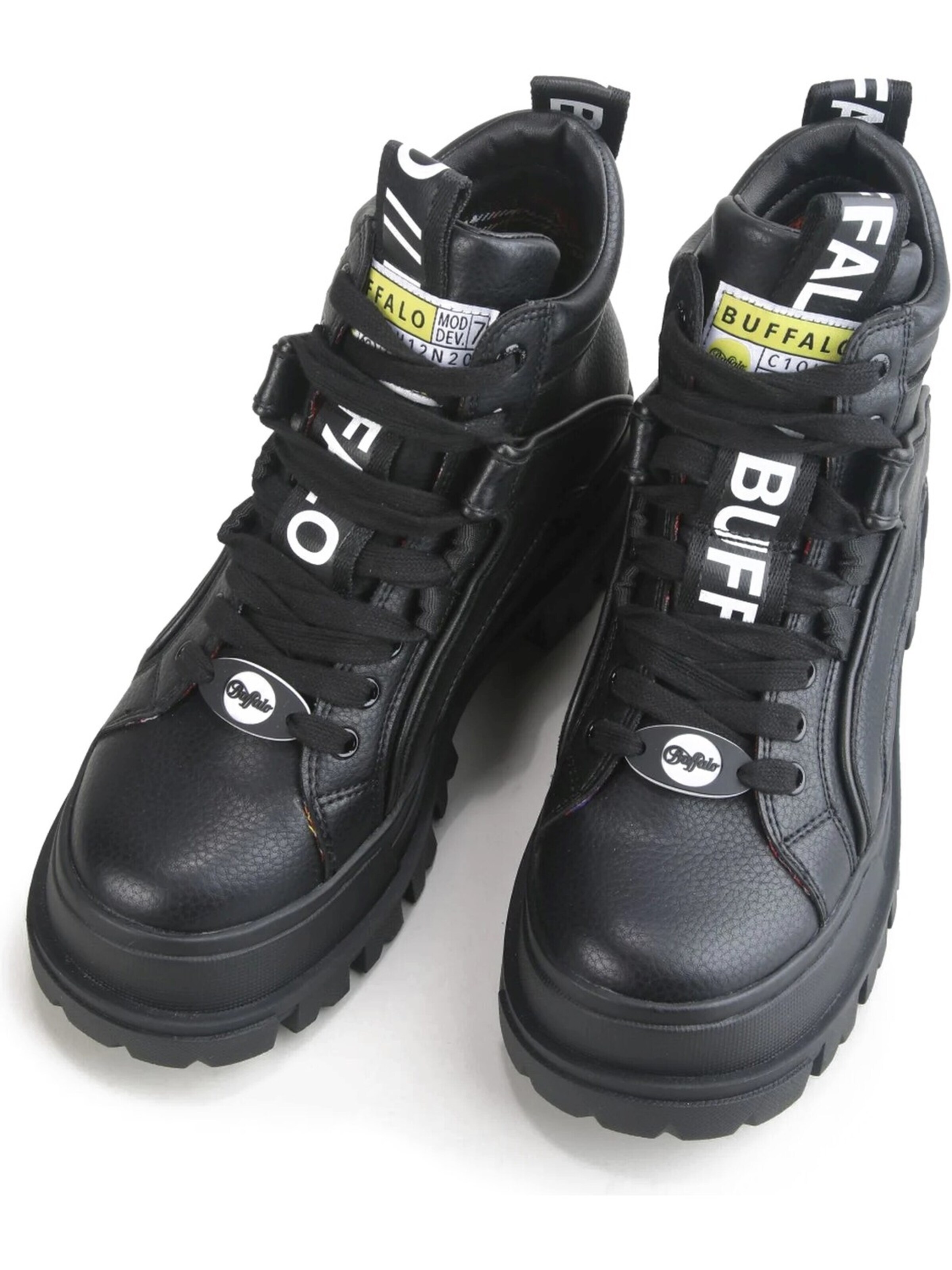BUFFALO Boots 'Aspha Nc Mid' in Black