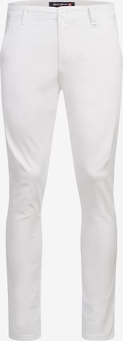 Rock Creek Slim fit Chino Pants in White: front