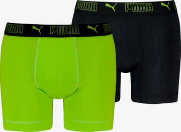 PUMA Boxer shorts in Green: front