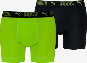 PUMA Boxer shorts in Green: front