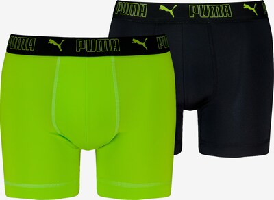 PUMA Boxer shorts in Green / Black, Item view