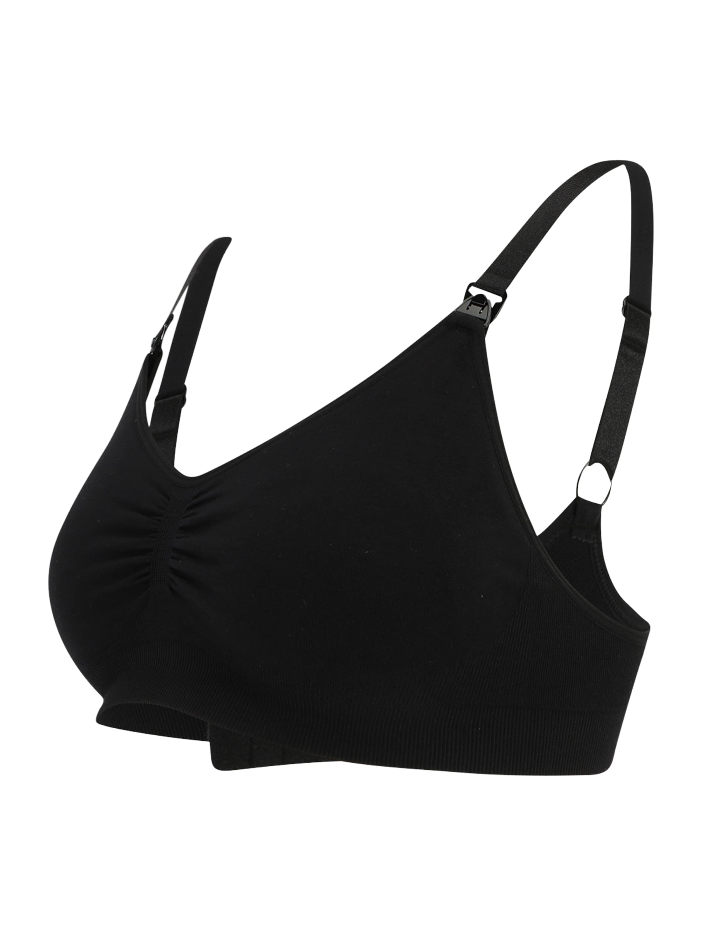 Lindex Maternity Szoptatós melltartók - fekete: elől