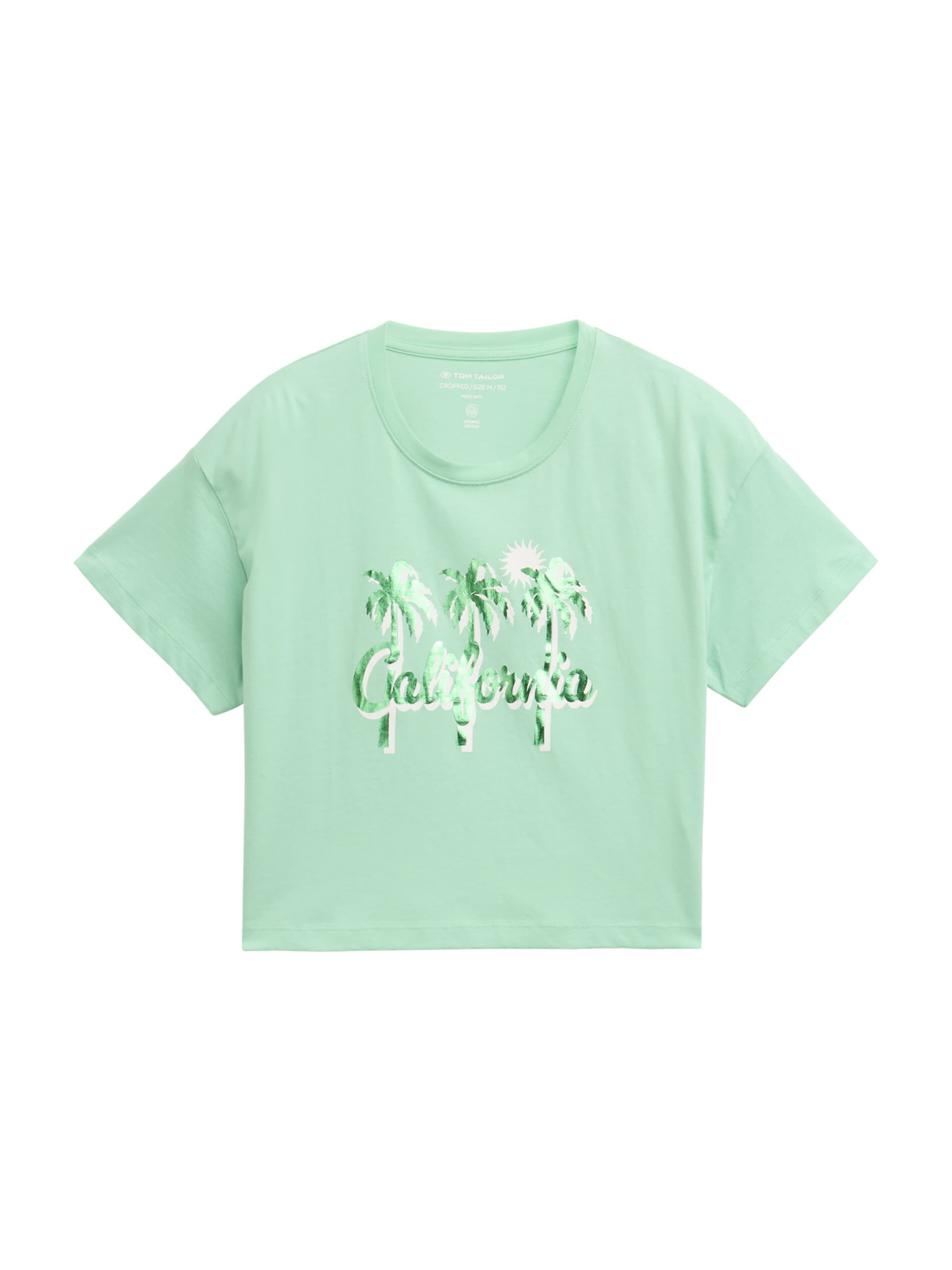 TOM TAILOR - Camisola em verde: frente