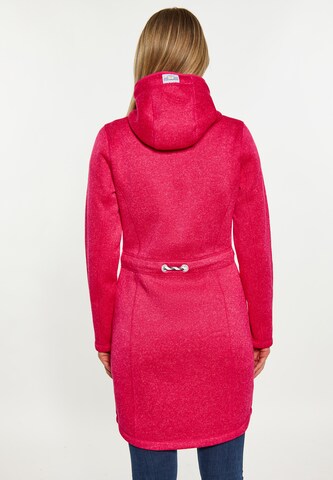 Schmuddelwedda Fleece jas in Roze