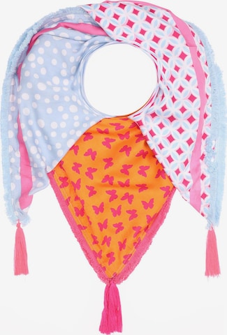 Foulard Zwillingsherz en mélange de couleurs : devant