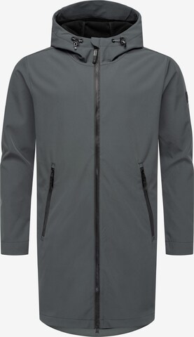 Veste fonctionnelle 'Shellwie' Ragwear en gris : devant