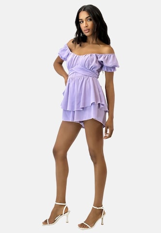 Elara Jumpsuit in Purple