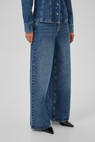 My Essential Wardrobe - Perna larga Calças de ganga 'Jessie 174' em azul