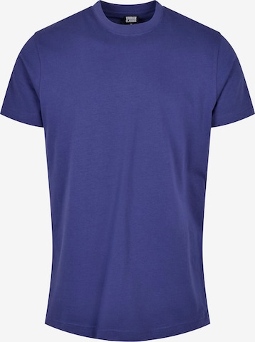 T-Shirt Urban Classics en bleu : devant