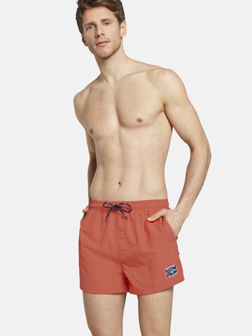 Shorts de bain TOM TAILOR en orange