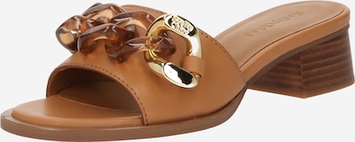 See by Chloé Pantoletter i camel / guld, Produktvisning