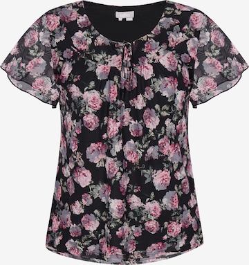 Usha Blouse in Zwart: voorkant