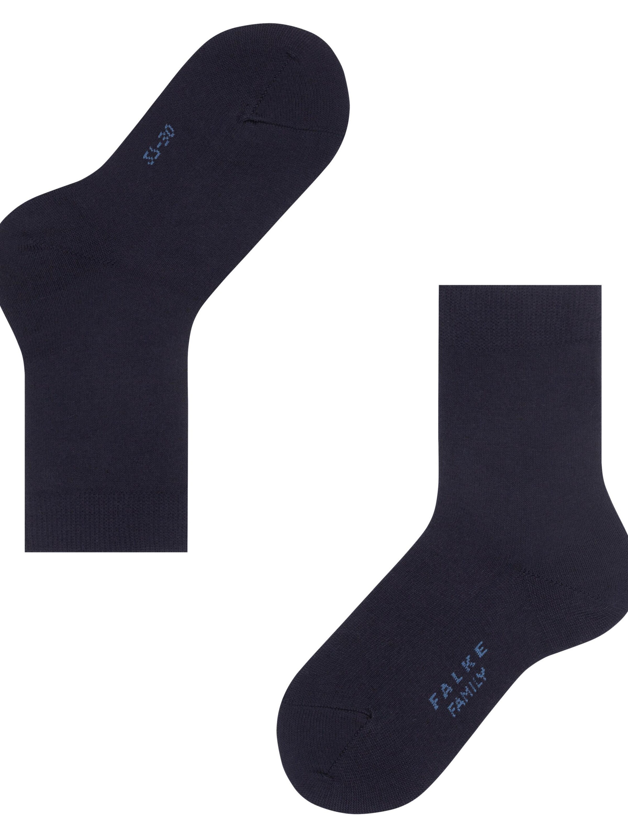 FALKE Socks 'Family' in Blue: front