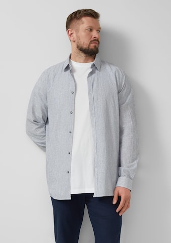 s.Oliver Regular fit Overhemd in Blauw