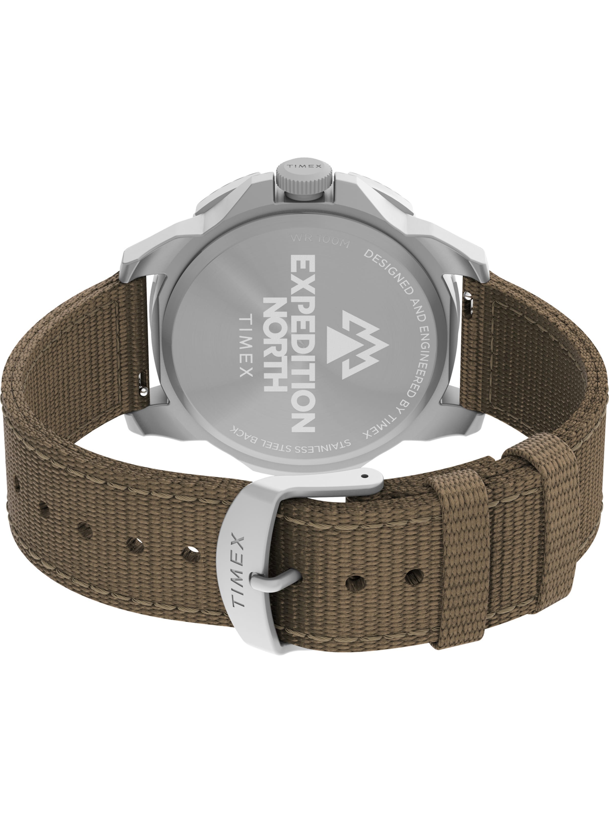 TIMEX Analoog horloge in Bruin