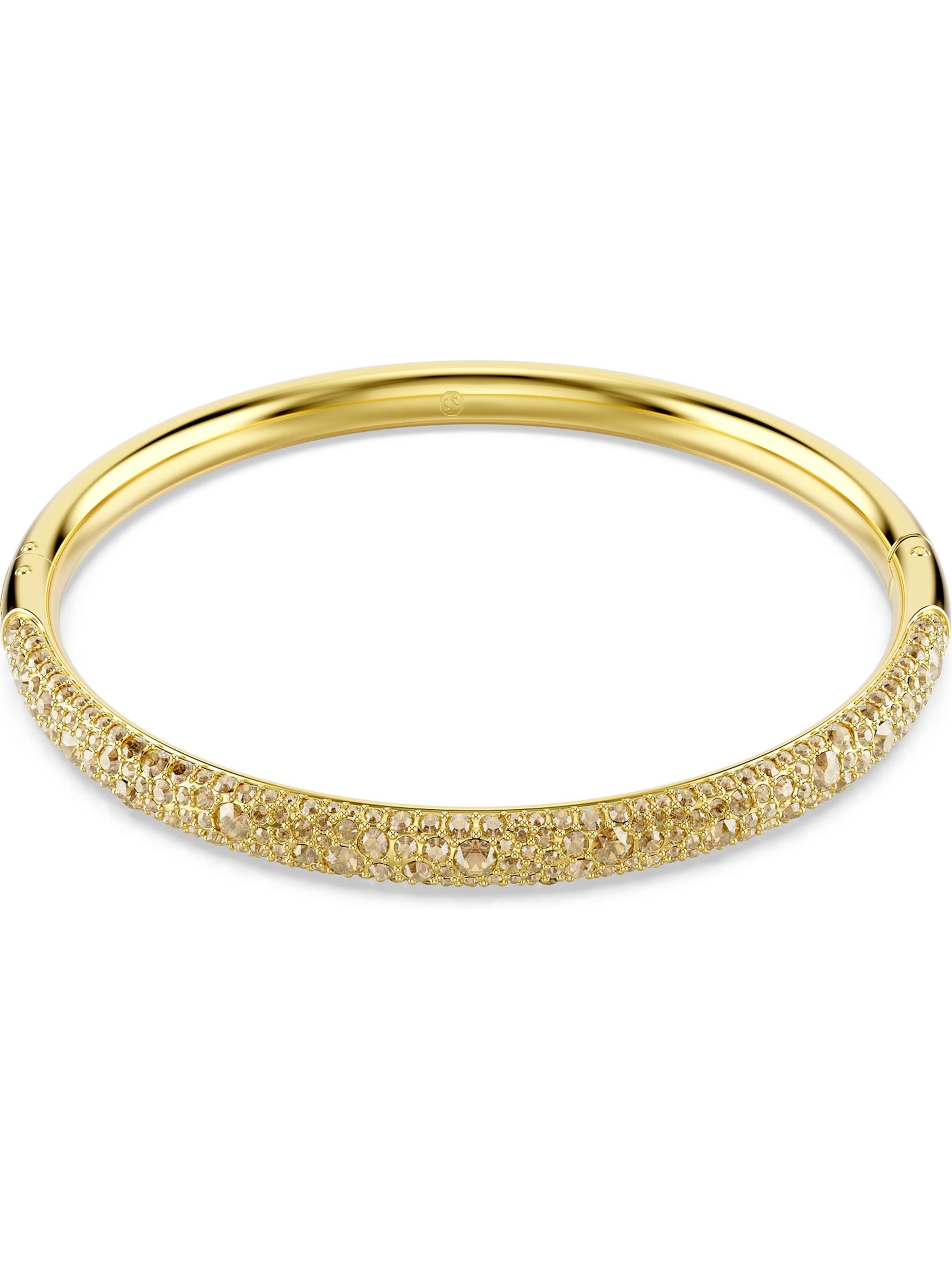 Swarovski Armband in Gold: Vorderseite