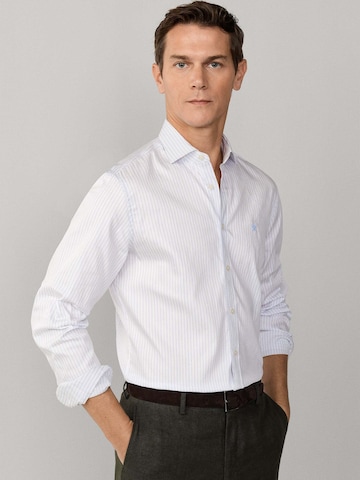 Coupe regular Chemise Hackett London en bleu