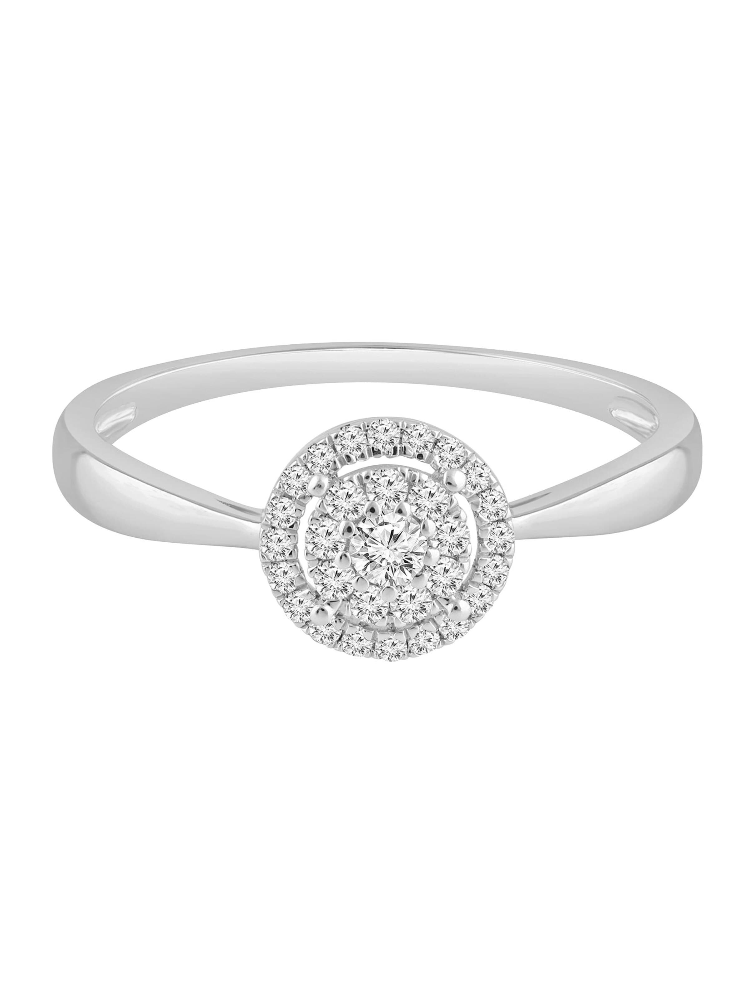 Anello di Diamant Exquis in argento: frontale