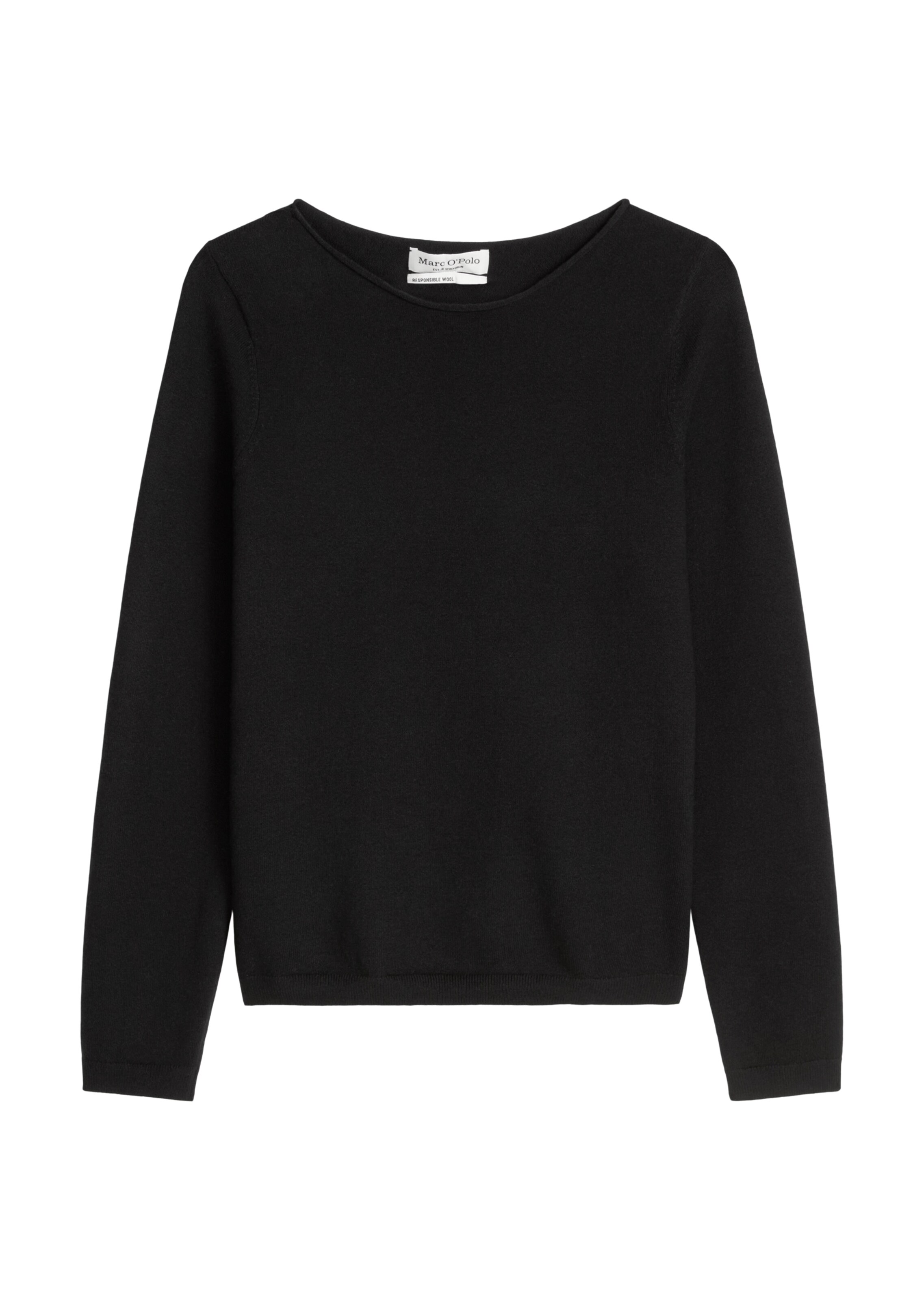 Marc O'Polo Pullover in Schwarz: Vorderseite