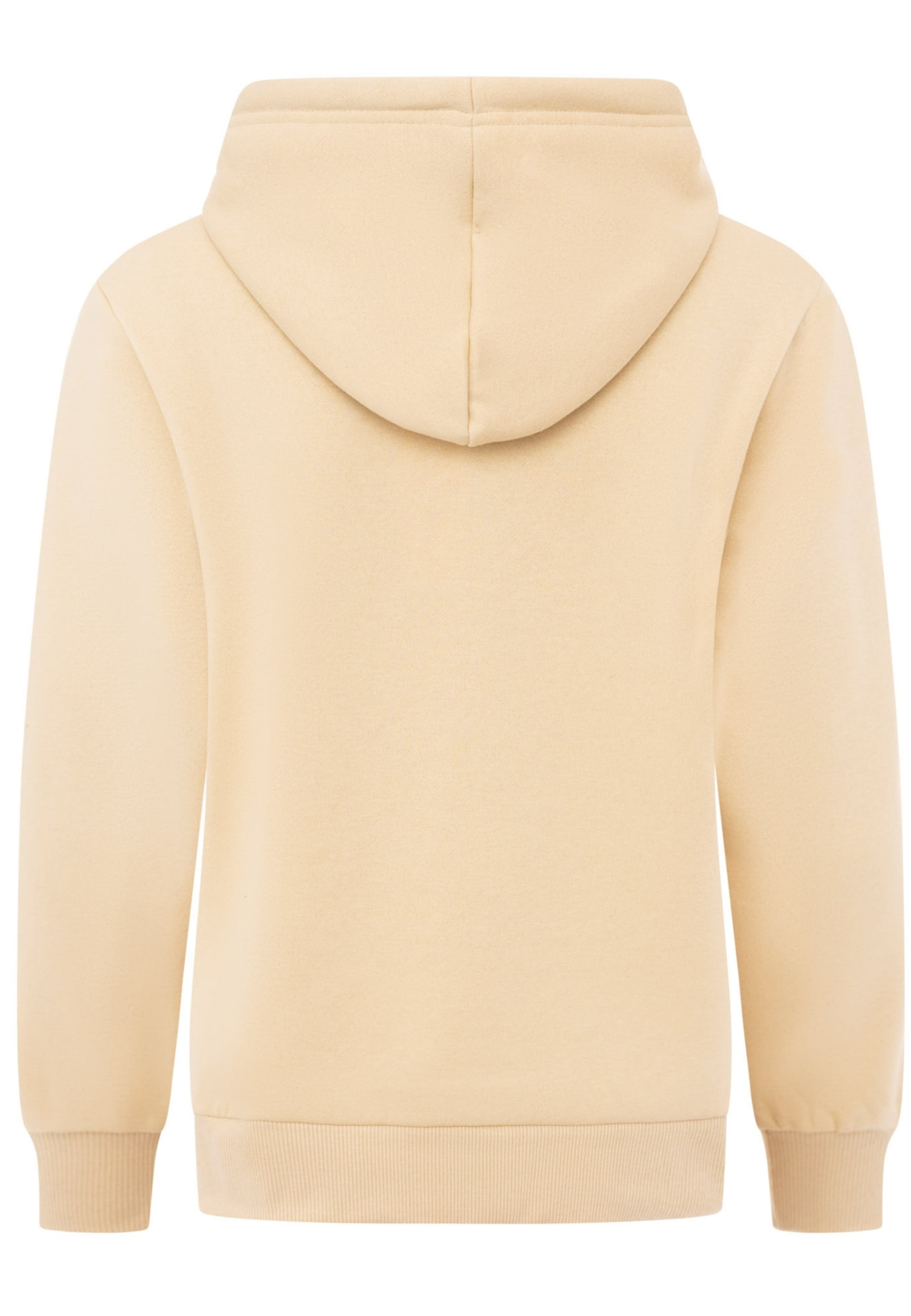 Sweat-shirt 'STRONG SOUL' Zwillingsherz en beige