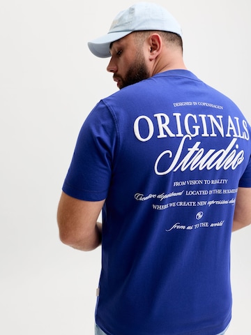 T-Shirt Jack & Jones Plus en bleu
