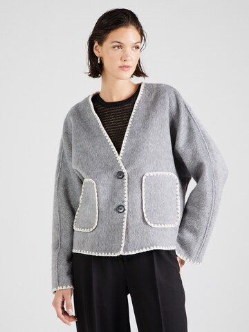 OBJECT Cardigan 'Lola' i grå: forside