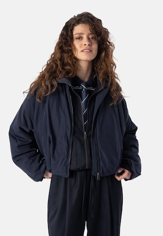 Elias Rumelis Between-Season Jacket 'Duddi' in Blue: front