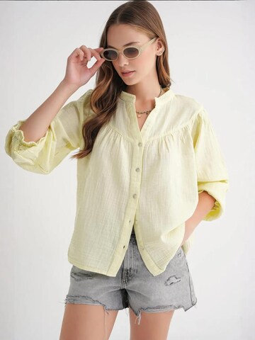MixRay Blouse in Yellow