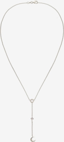 Chaîne 'Halbmond Mondstein' ELLI en argent : devant