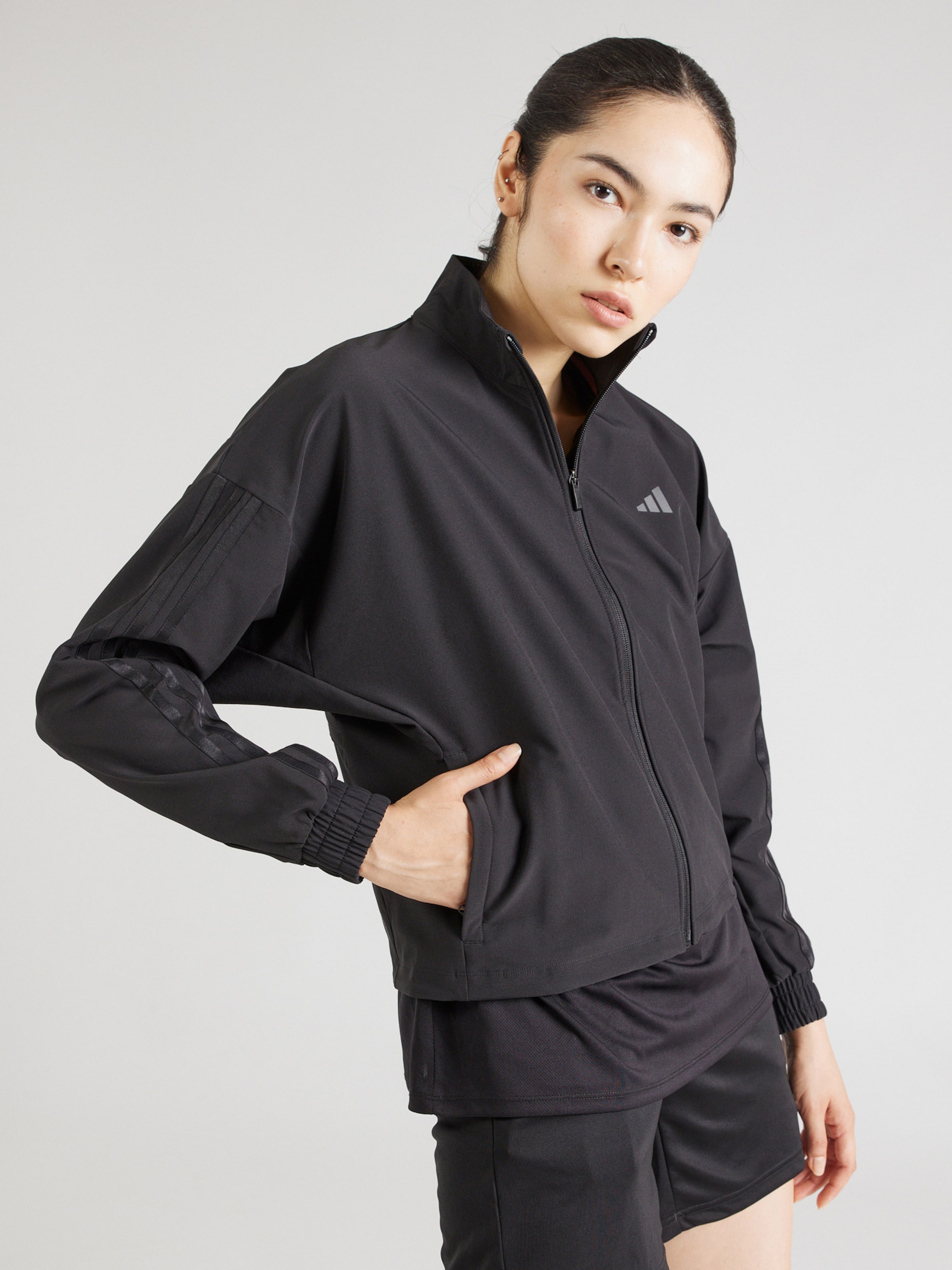 ADIDAS PERFORMANCE Training Jacket 'PACER' in Black | ABOUT YOU ADIDAS PERFORMANCE Training Jacket 'PACER' in Black | ABOUT YOU