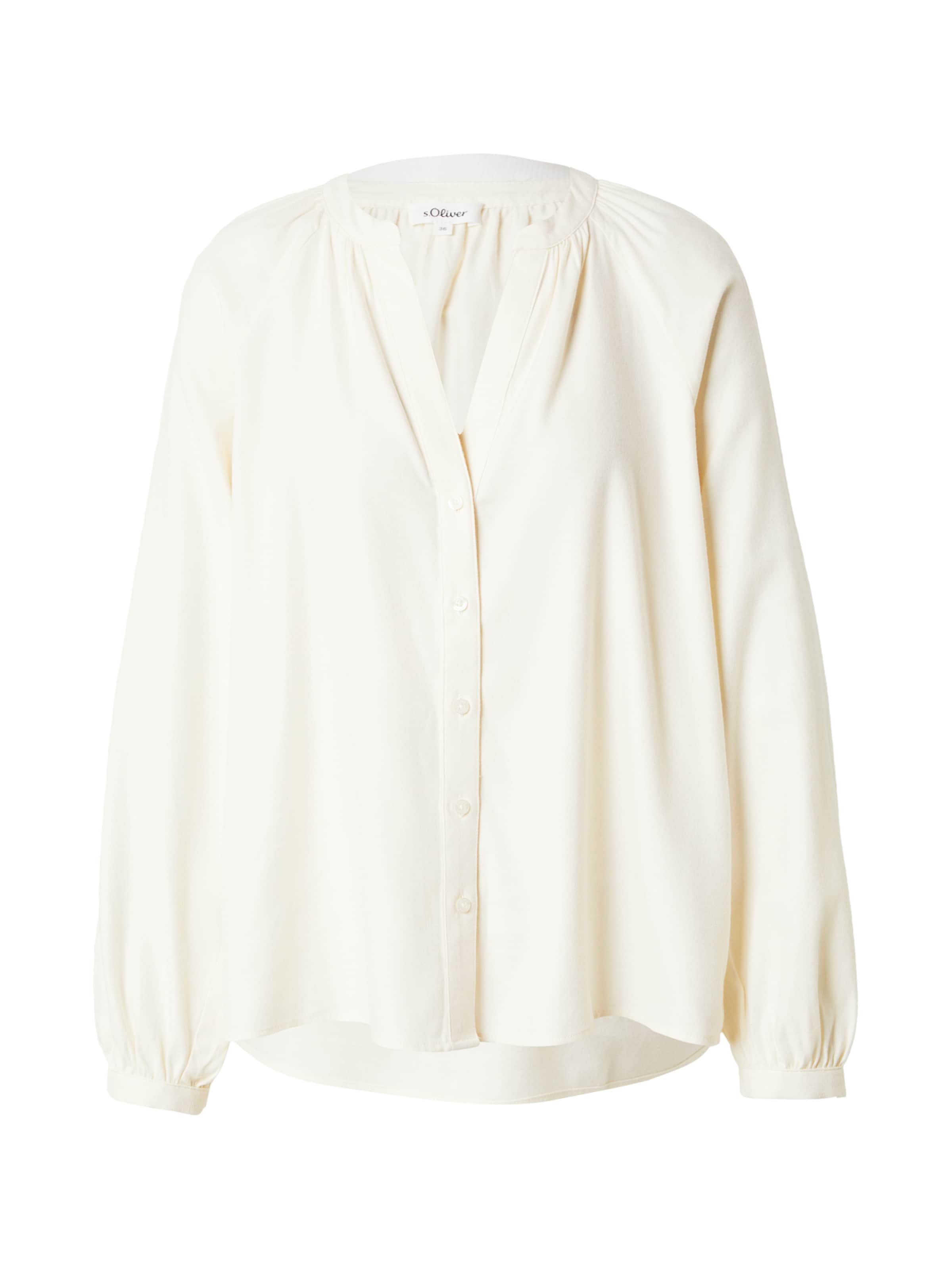 Bluză s.Oliver pe crem, Vizualizare produs