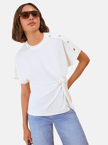 Friends Like These Bluse in Weiß: Vorderseite