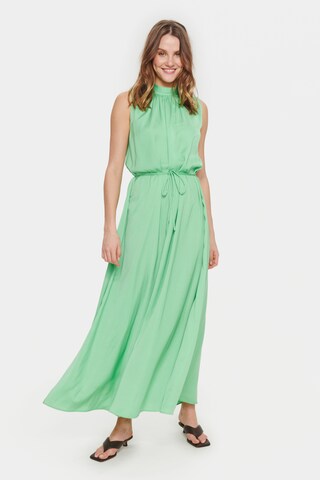 Robe 'Vanora' SAINT TROPEZ en vert : devant