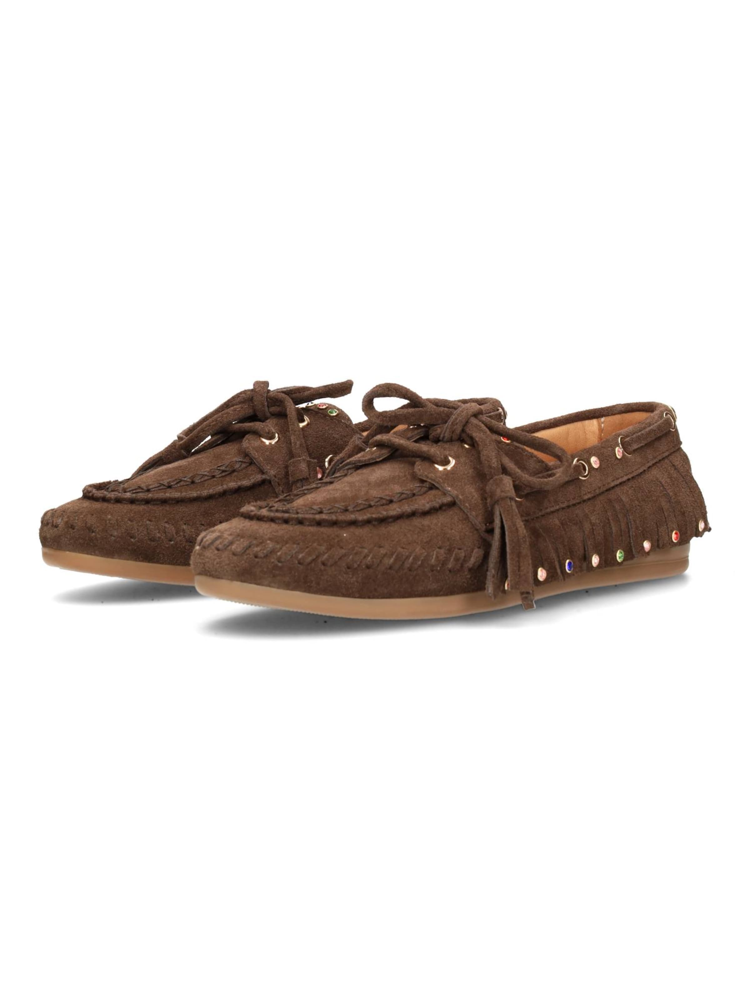 Haboob Moccasin 'Yara' in Brown