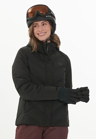 Whistler Athletic Jacket 'Freeride' in Black: front