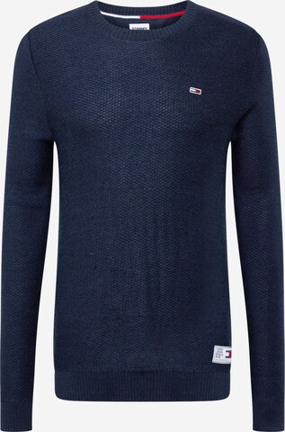 Tommy Jeans Sweater in Blue: front