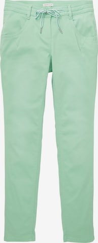 Pantalon TOM TAILOR en vert : devant