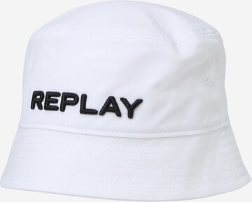 Chapeaux REPLAY en blanc : devant