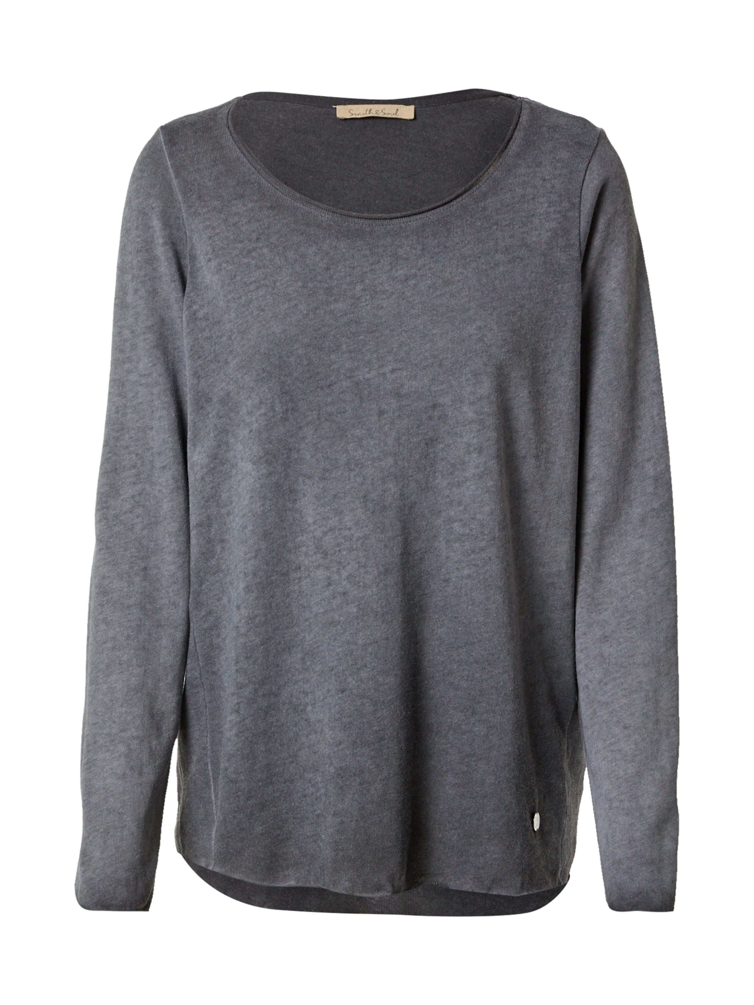 T-shirt Smith&Soul en gris : devant
