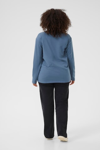 Sweat-shirt 'Eliza' KAFFE CURVE en bleu