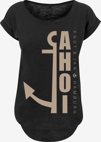 F4NT4STIC Shirt 'Ahoi Anker' in Black: front