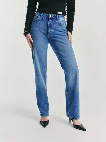 WÔNE STUDIOS regular Τζιν σε μπλε: μπροστά